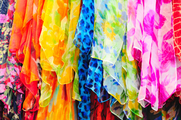 silk scarves Elixuer